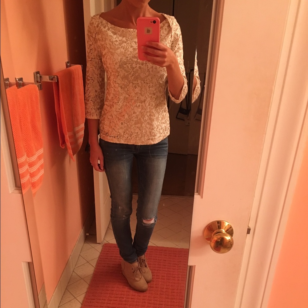 Banana Republic Sequin Blouse